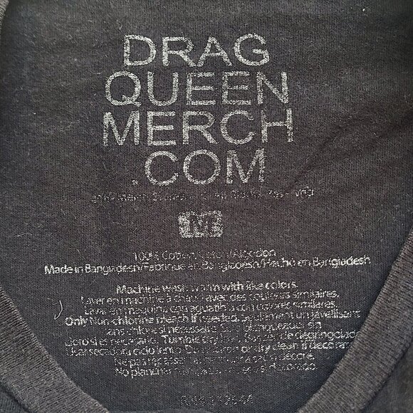 Sharon Needles black t-shirt by Drag Queen Merch, size M - Picture 6 of 8